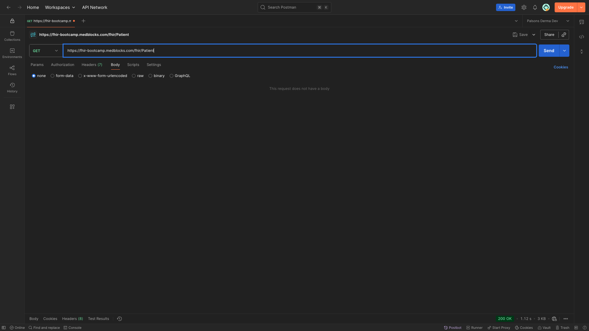 Search Patient Exercise Solution Step 1