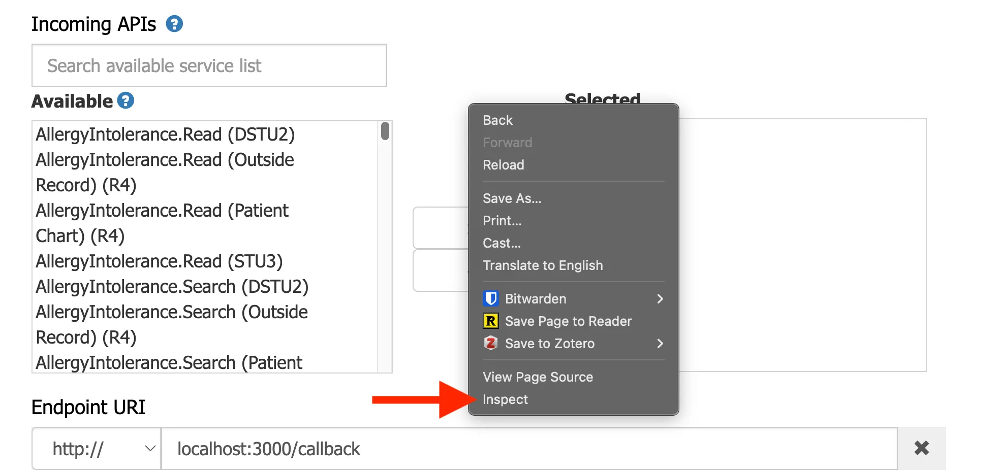 Open Dev Tools