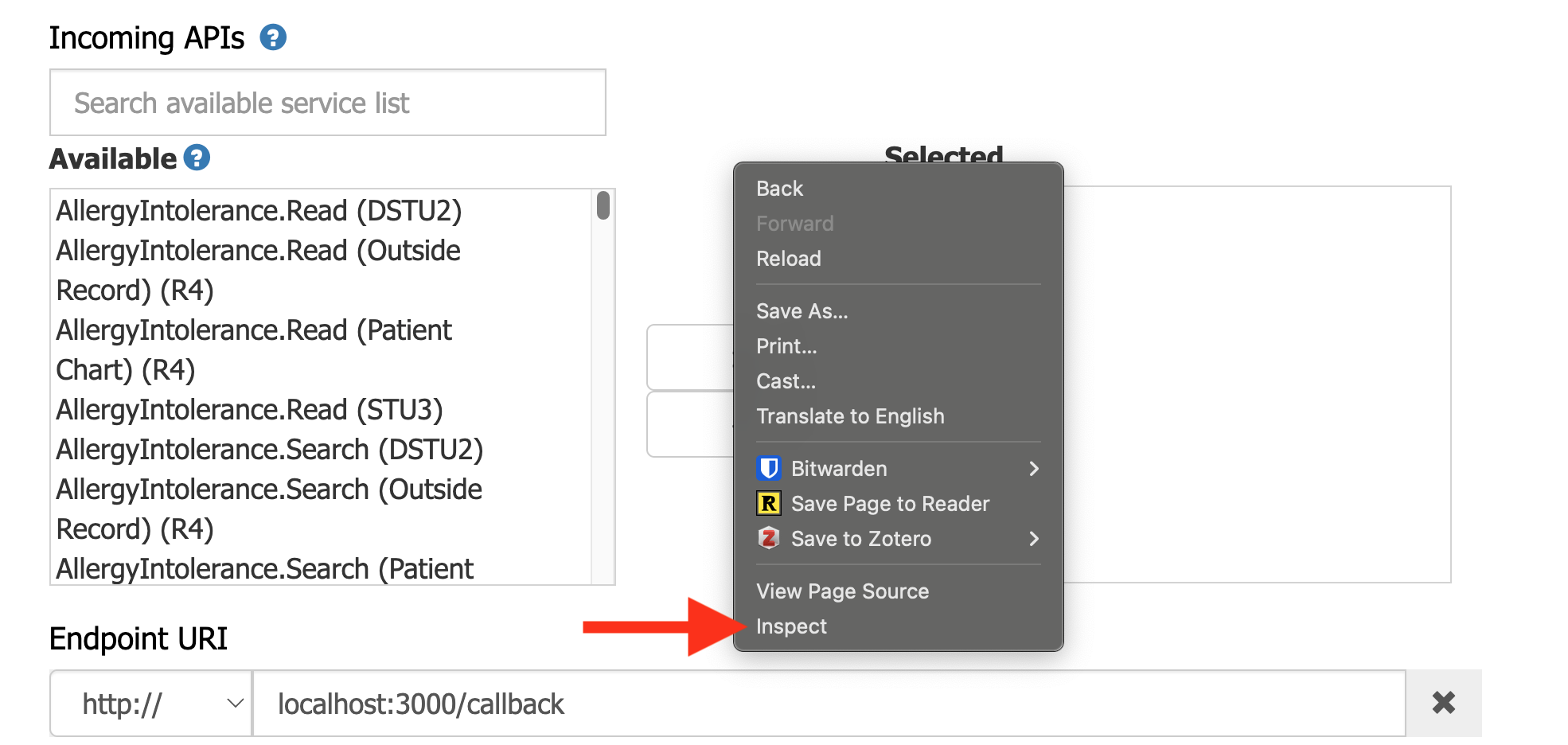 Open Dev Tools