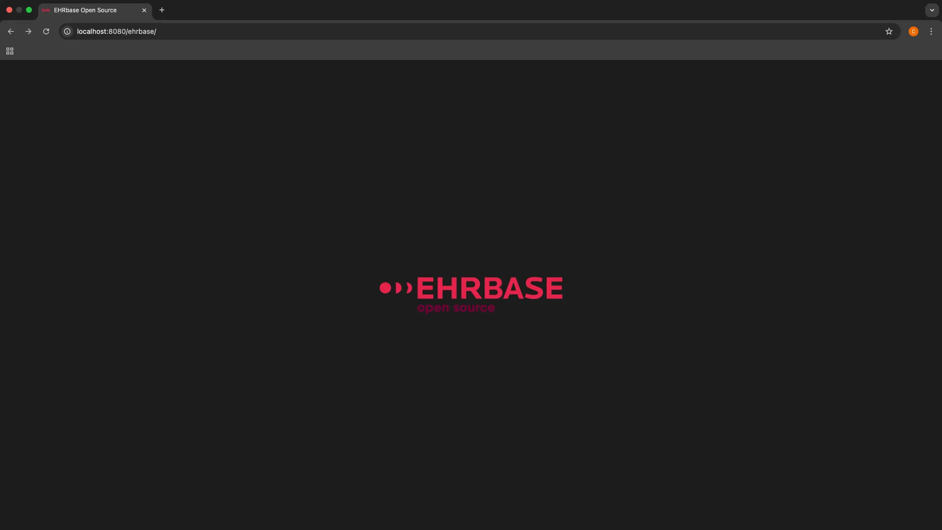 EHRbase Landing Page