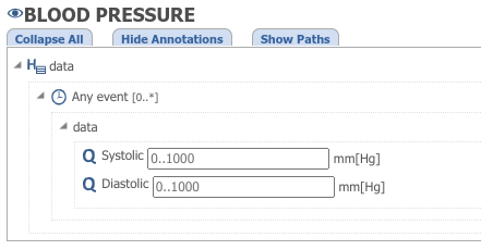 example blood pressure template