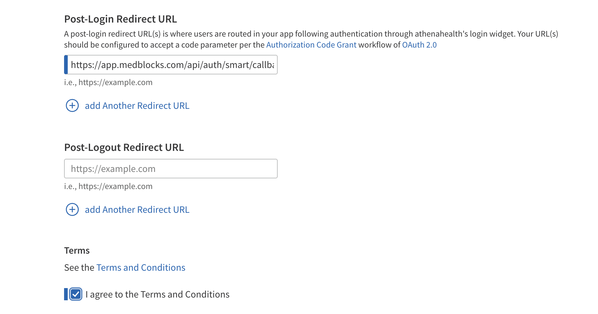 Post Login Redirect