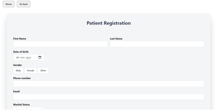 Add new patient