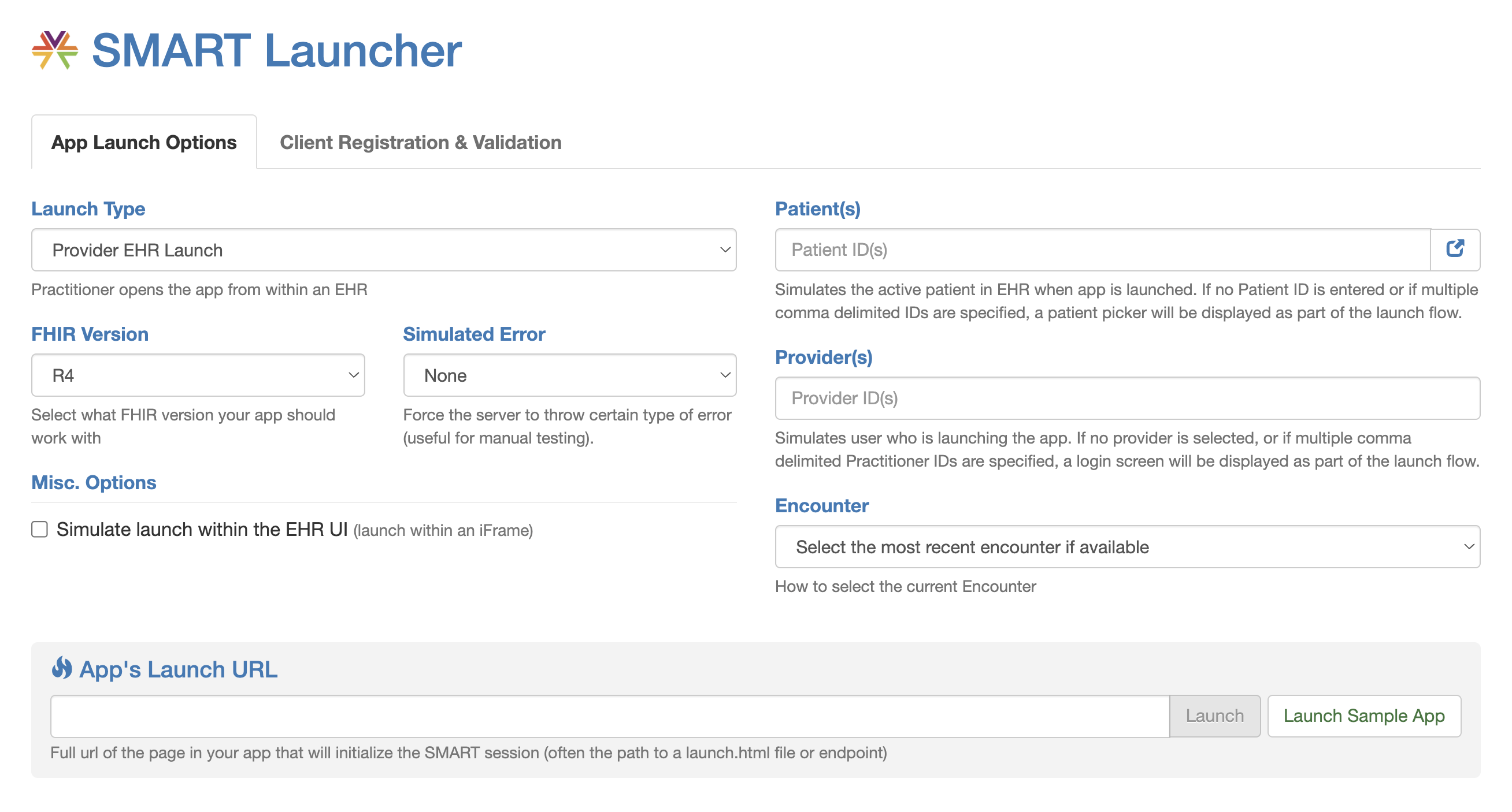 SMART App Launcher