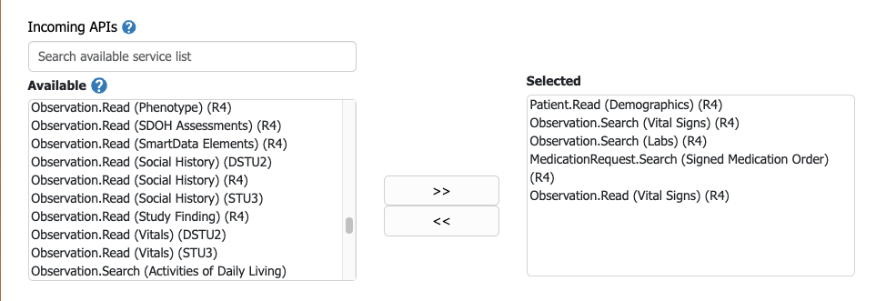 Epic Patient App Scopes for Care Summary