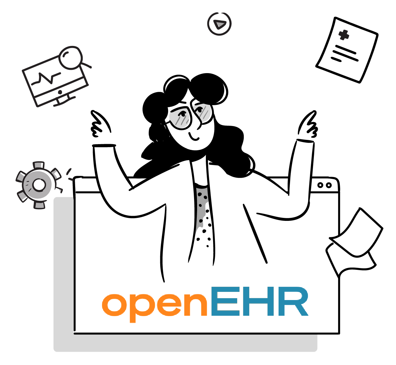 Illustration openEHR logo