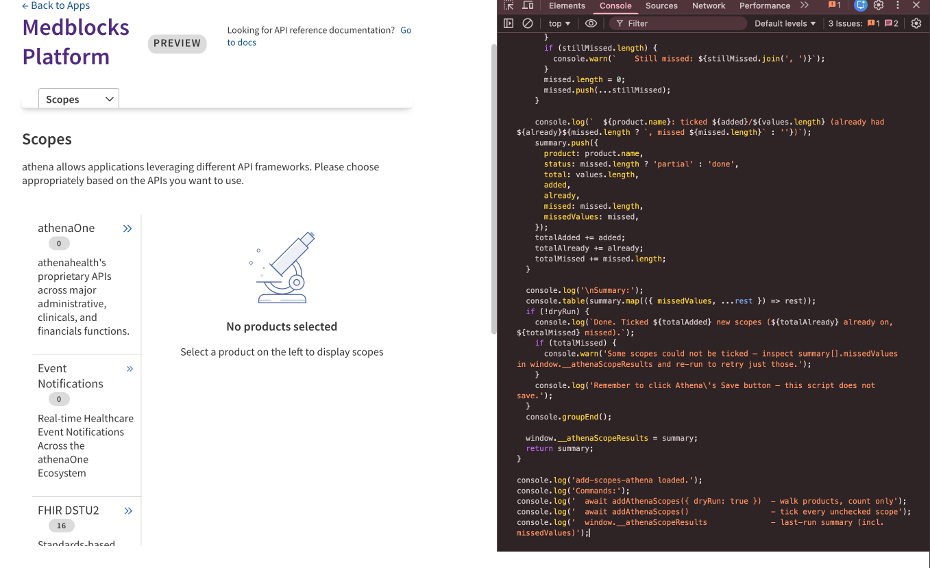 Scopes script