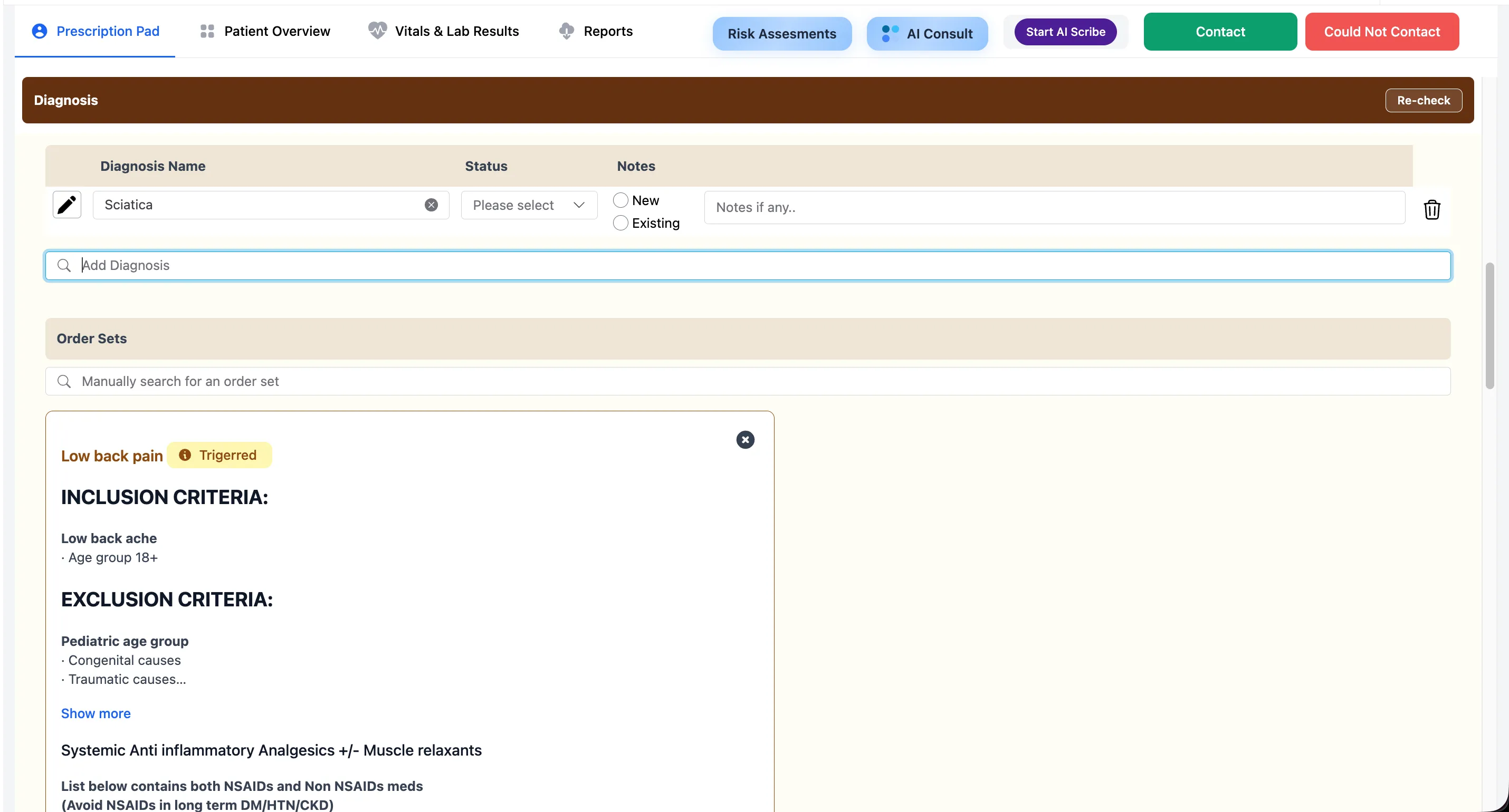 Treatment protocol surfaced for ‘sciatica’