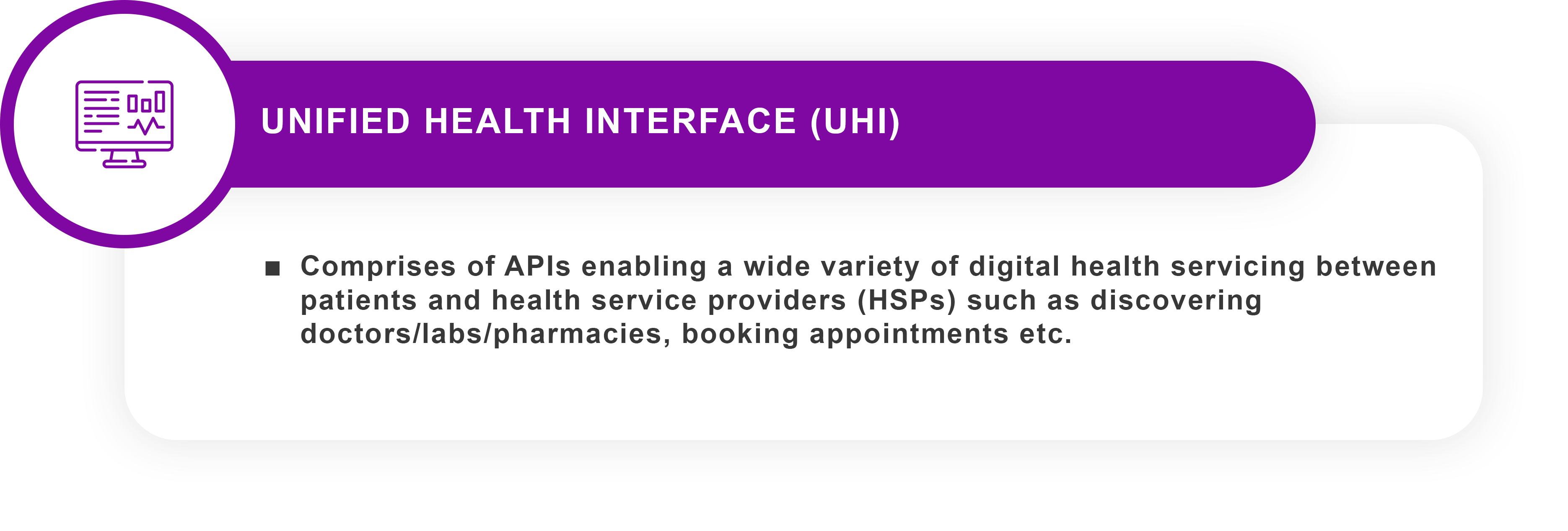 Unified health interface