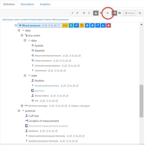 Hide Elements from within an Archetype in archetype designer