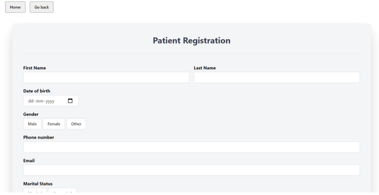 Add new patient