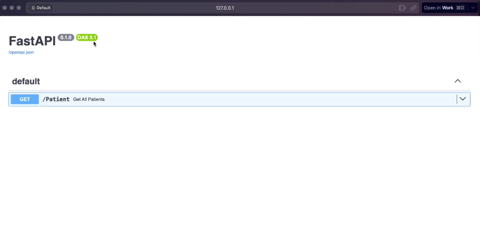 fastapi documentation ui