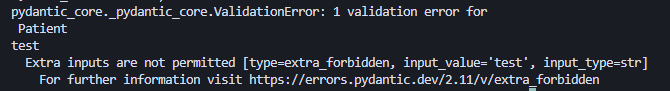 Image invalid json error